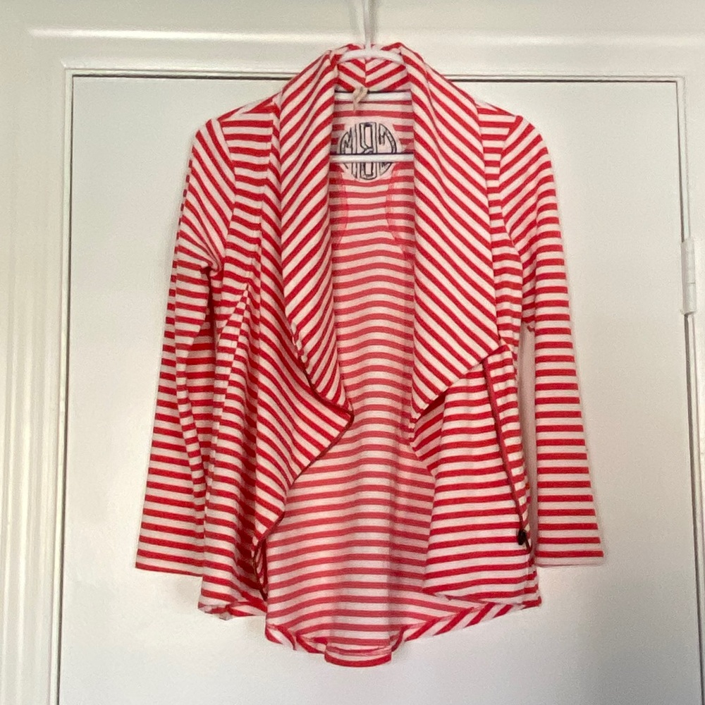 Zip up cardigan - Monogrammed